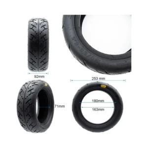 Neumático Tubeless Cityroad 90/65-6.5 para Patinete Eléctrico - medidas del neumático