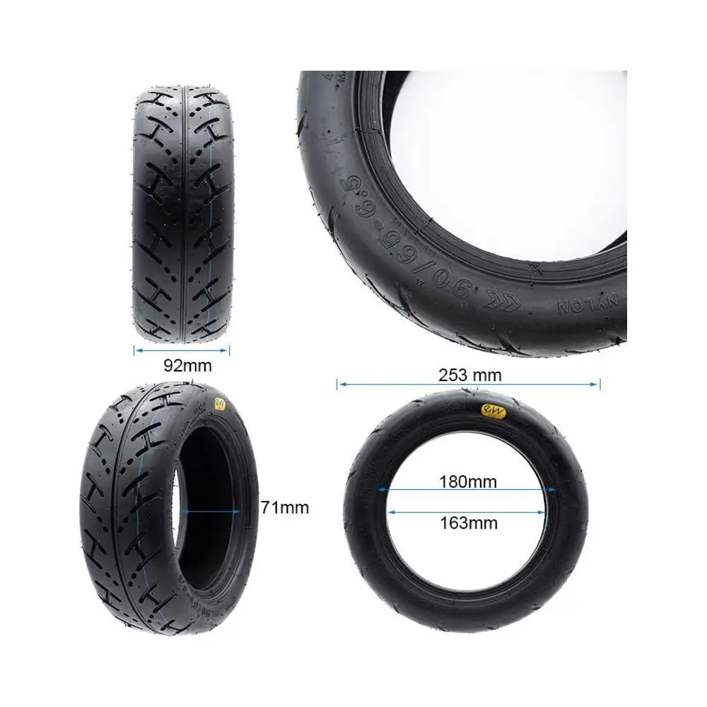 Neumático Tubeless Cityroad 90/65-6.5 para Patinete Eléctrico - medidas del neumático