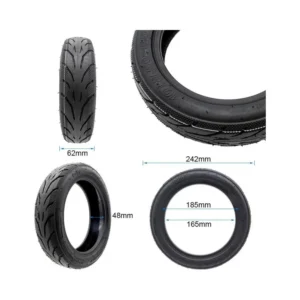 Neumático Tubeless Cityroad New Gel 10x2.50-6.5 para Patinete Eléctrico - medidas del neumático