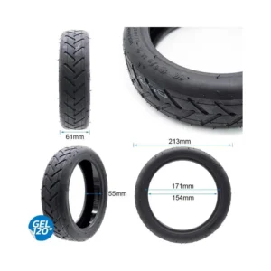 Neumático Tubeless Cityroad New Gel 8.5x2-6.1 para Patinete Eléctrico - medidas del neumático