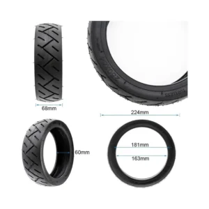 Neumático Tubeless Cityroad Xuancheng 250x64 para Patinete Eléctrico - medidas del neumático
