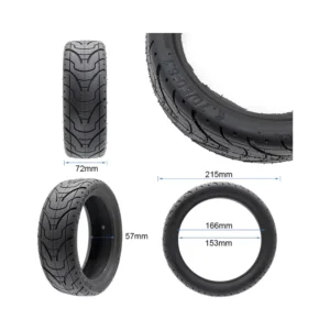 Neumático Tubeless Cityroad Xuancheng 70/50-6.1 para Patinete Eléctrico - medidas del neumático
