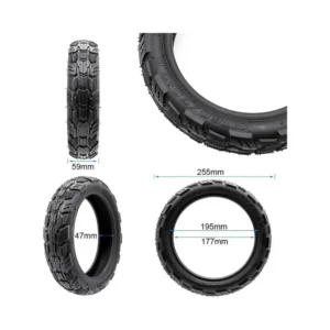 Neumático Tubeless Mixto 60/70-7 para Patinete Eléctrico - medidas del neumático