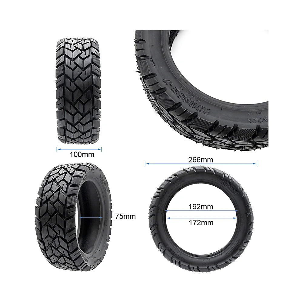 Neumatico tubeless offroad 100 55 7 para patinete electrico: conjunto de excelente resistencia revisado.
