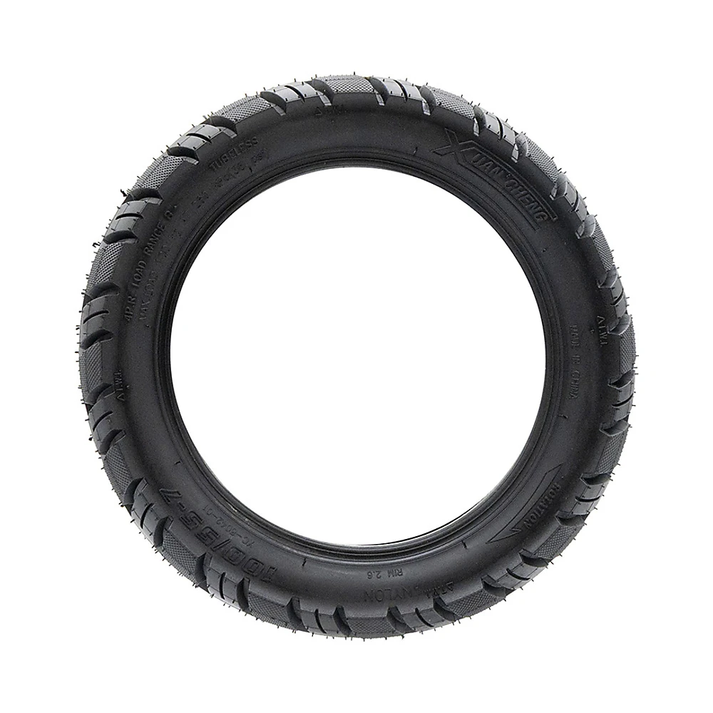 Neumatico tubeless offroad 100 55 7 para patinete electrico: aspecto estructural de los puntos de acoplamiento.