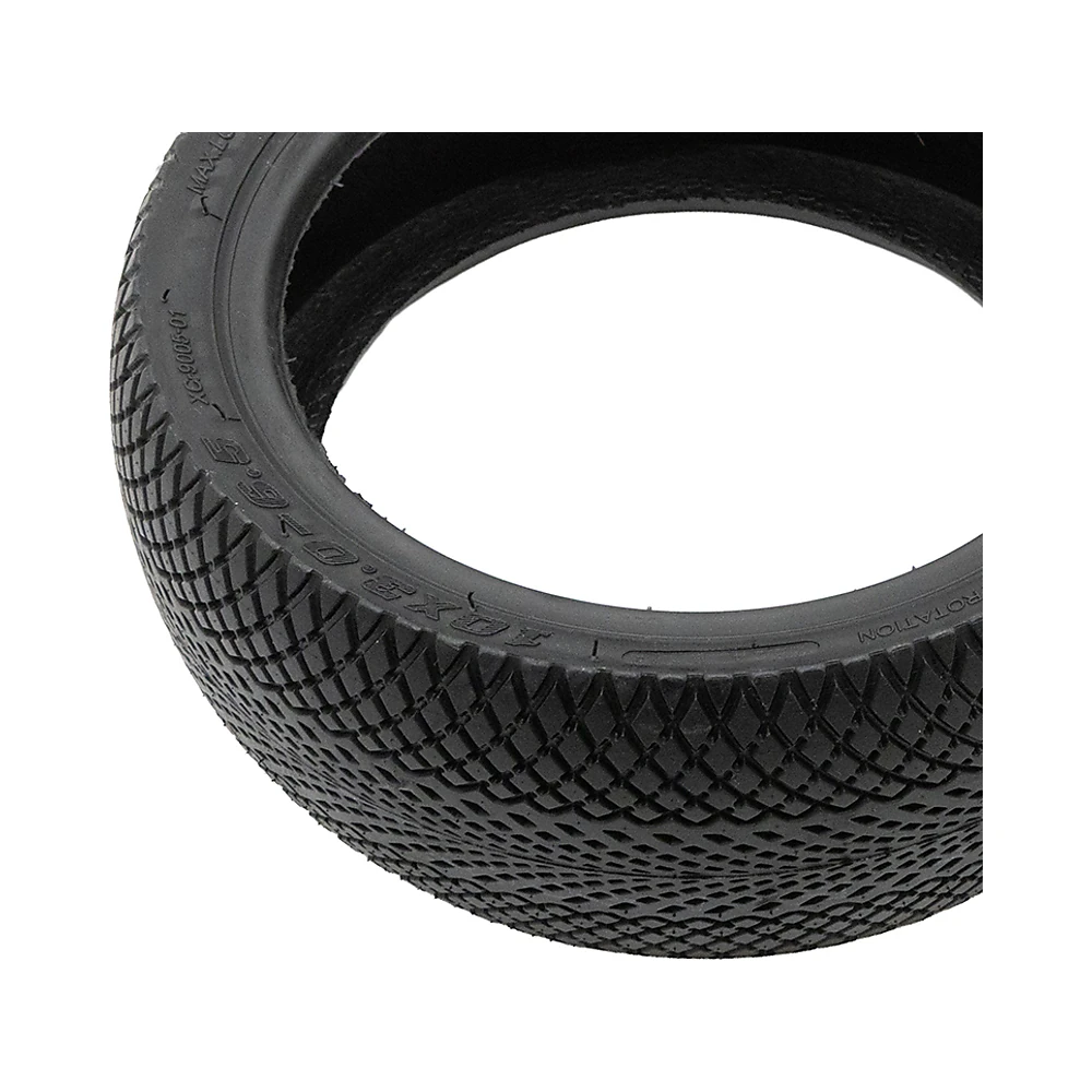 Neumatico tubeless offroad 10x3 6 5 con gel para patinete electrico: aspecto estructural de proporciones y medidas.