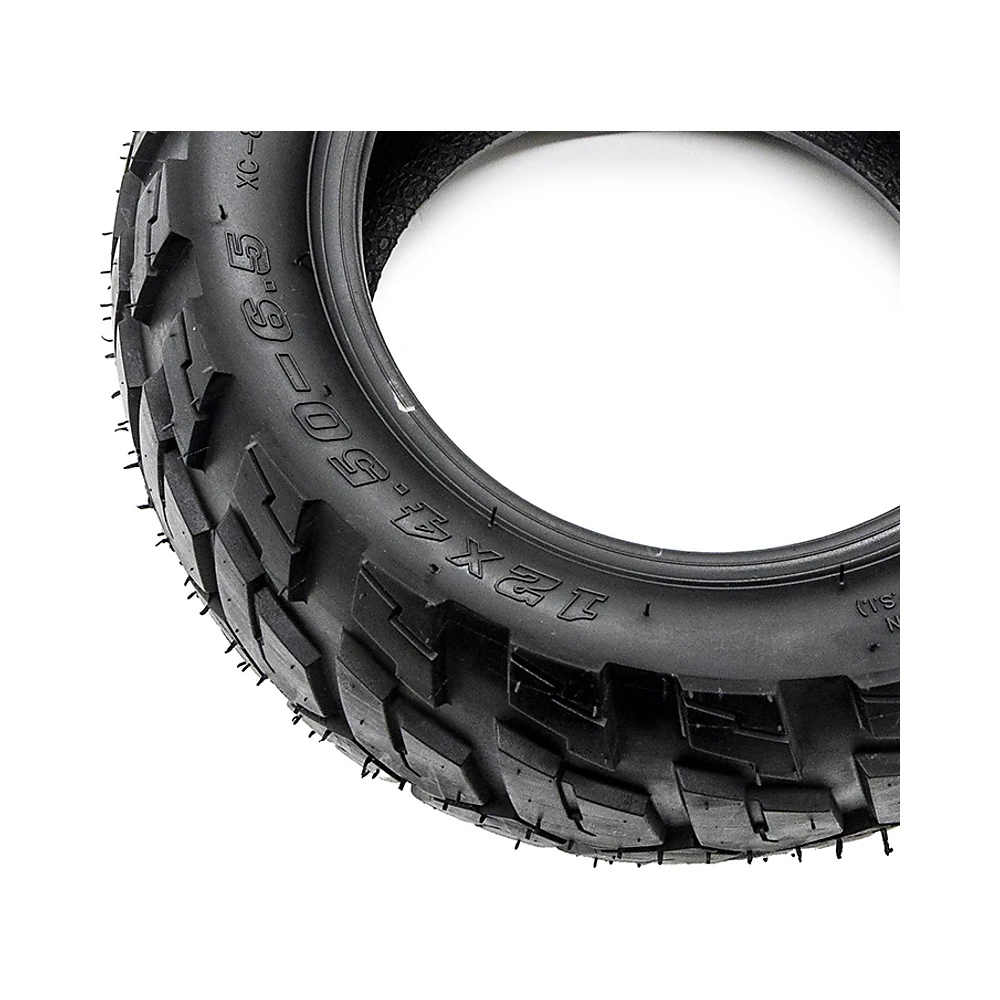 Neumatico tubeless offroad 12x4 5 6 5 para patinete electrico: perfil de materiales para mayor solidez a largo plazo.