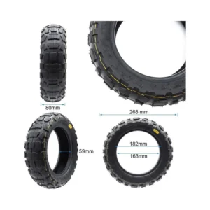 Neumático Tubeless Offroad para Patinete Eléctrico 90/65-6.5 - medidas del neumático