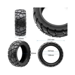 Neumático Tubeless Offroad Rhinotrack 9x3-5.5 para Patinete Eléctrico - medidas del neumático