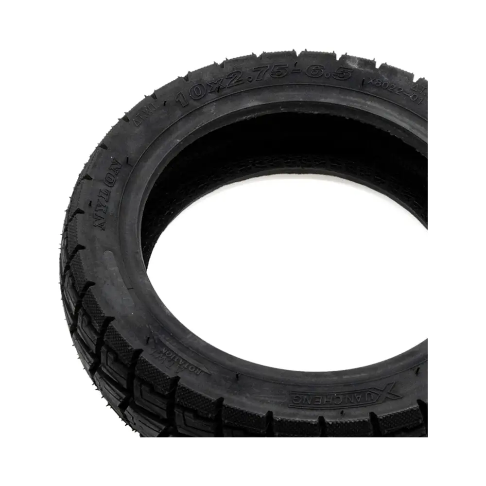 Neumático Tubeless Offroad Xuancheng 10x2.75-6.5 para Patinete Eléctrico - detalle lateral