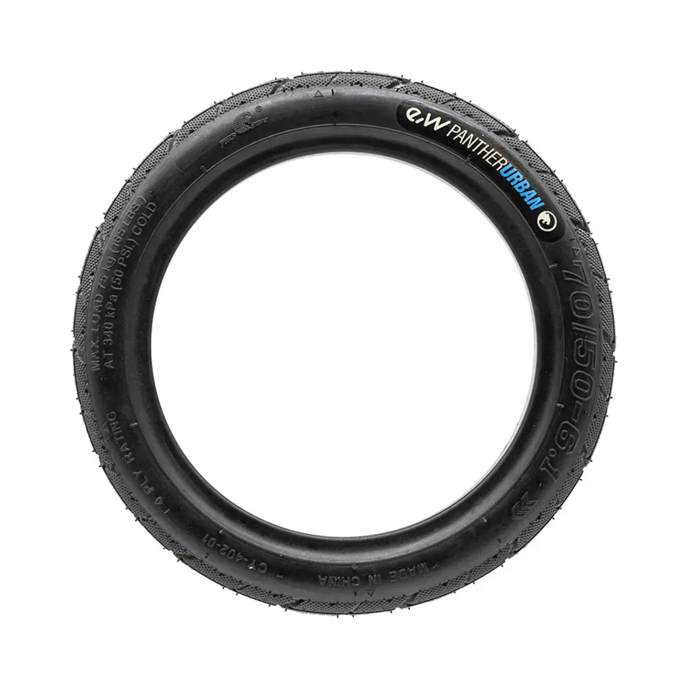 Neumático Tubeless PantherUrban 70/50-6.1 con Gel Antipinchazos para Patinete Eléctrico - vista general