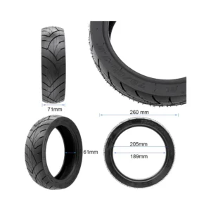 Neumático Tubeless PantherUrban 70/60-7.5 para Patinete Eléctrico - medidas del neumático