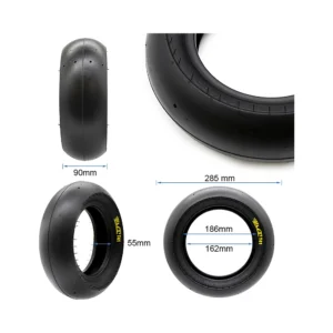 Neumatico Tubeless Radial 90 65R6 5 T41 Slick Pmt Para Patinete Electrico: conjunto de fabricación cuidada revisado.