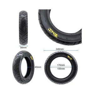 Neumatico Tubeless Radial Pmt E Fire 55 250 6 10X2 125 6 Para Patinete Electrico: estado final del recambio.