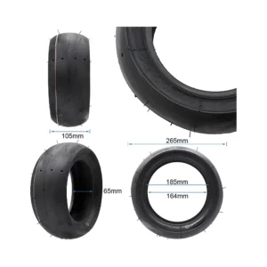 Neumatico tubeless slick 100 55 6 5 para patinete electrico: conjunto de fabricación cuidada revisado.