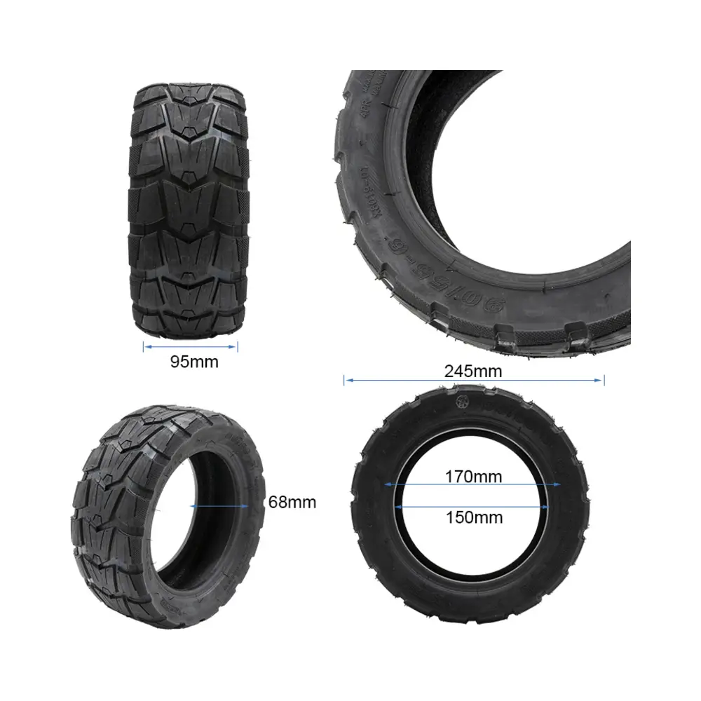 Neumático Tubeless Xuancheng 90/55-6 para Patinete Ninebot GT1/GT2 - medidas del neumático