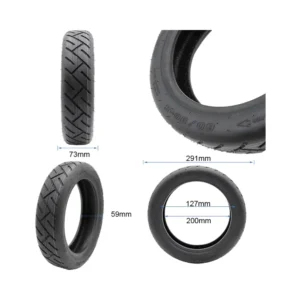 Neumático Tubeless Yuanxing 60/90-8 para Patinete Eléctrico - medidas del neumático