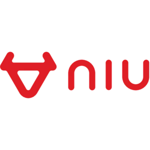 Logotipo de la marca Niu para scooters y patinetes eléctricos urbanos