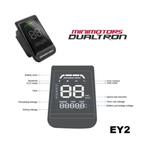 Pantalla Display EY2 Minimotors para Patinete Dualtron Pop - referencia visual
