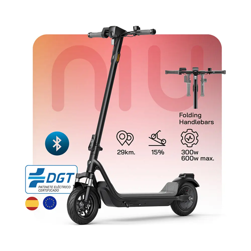 Patinete Eléctrico NIU KQi 100F EU-BK - vista del producto
