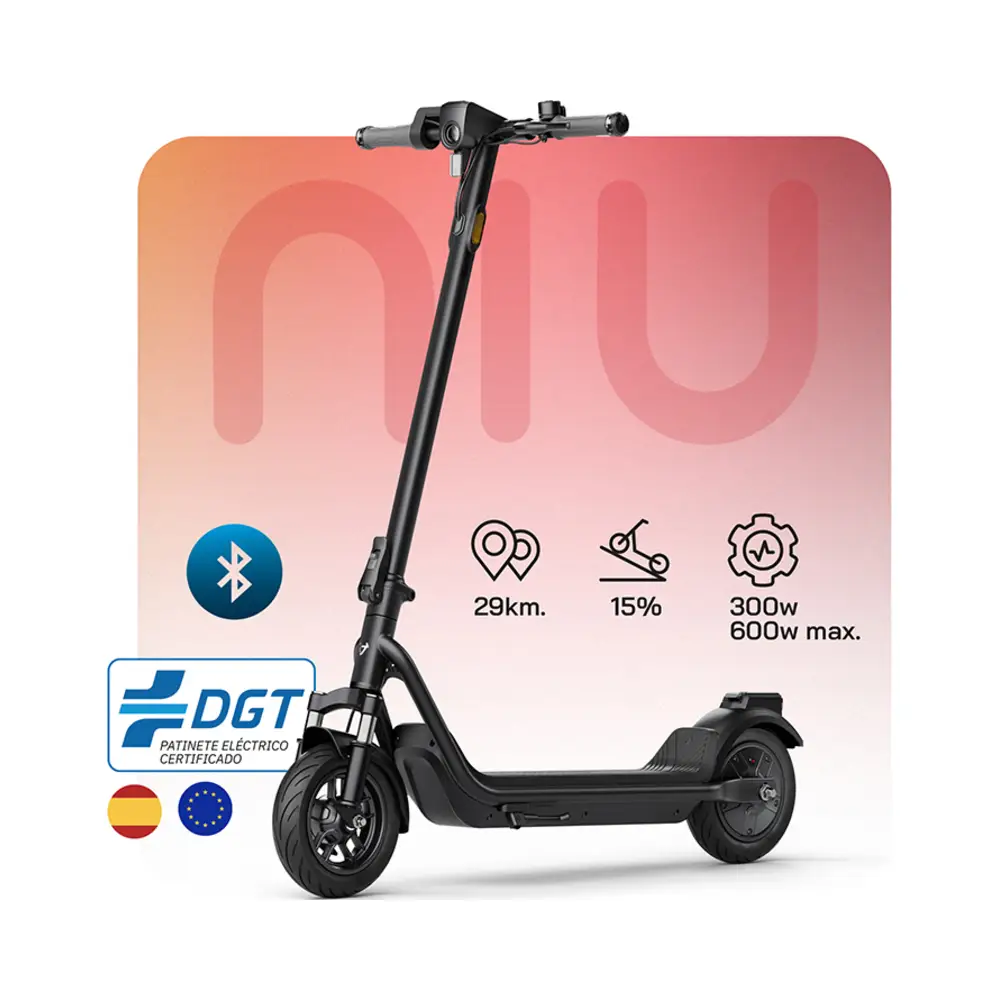 Patinete Eléctrico NIU KQi 100P ES-GY - vista del producto