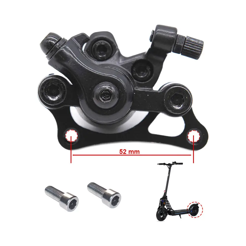 Pinza de Freno Mecánica Derecha CT005-M04 50mm Negra con Regulación para Patinete - vista principal