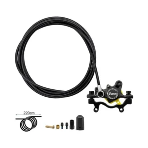 Pinza de Freno Trasera Izquierda Hidráulica Zoom CR3 Negra para Patinete Eléctrico - vista principal