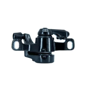 Vista superior de la pinza de freno negra de 71 mm para Patinete Eléctrico Smartgyro K2, mostrando el anclaje y las pastillas pre-instaladas.