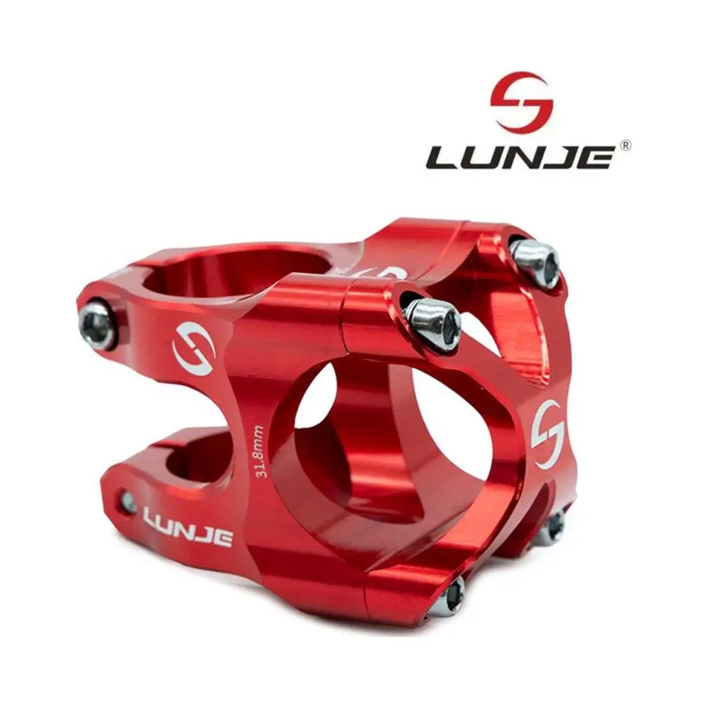 Potencia Roja Lunje para Manillar 31.8mm de Patinete Eléctrico