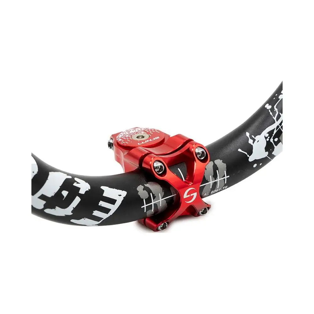 Potencia Roja Lunje para Manillar 31.8mm de Patinete Eléctrico - vista del producto