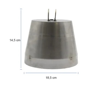 Prensa para Montaje de Ruedas Macizas de Patinete - acabado del producto