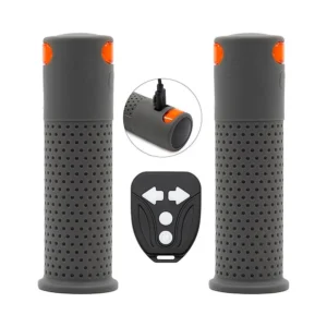 Punos Con Intermitentes Y Mando Para Patinete Electrico: primer plano adicional de solidez.
