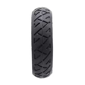 vista frontal de la rueda maciza 10x2.5-6 cityroad bisel 44mm para patinete eléctrico, diseñada para mayor durabilidad y sin riesgo de pinchazos, en OmmviShop.