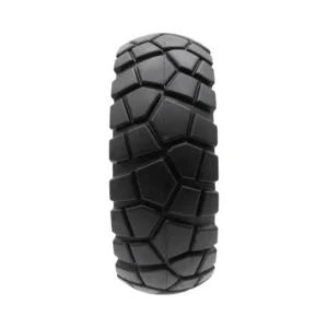 Rueda Maciza Amitor 9x3-5.5 Línea Roja/Negra para Patinete Eléctrico - banda de rodadura