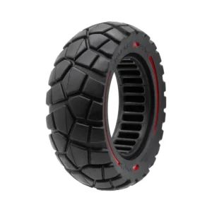 Rueda Maciza Amitor 9x3-5.5 Línea Roja/Negra para Patinete Eléctrico - referencia principal