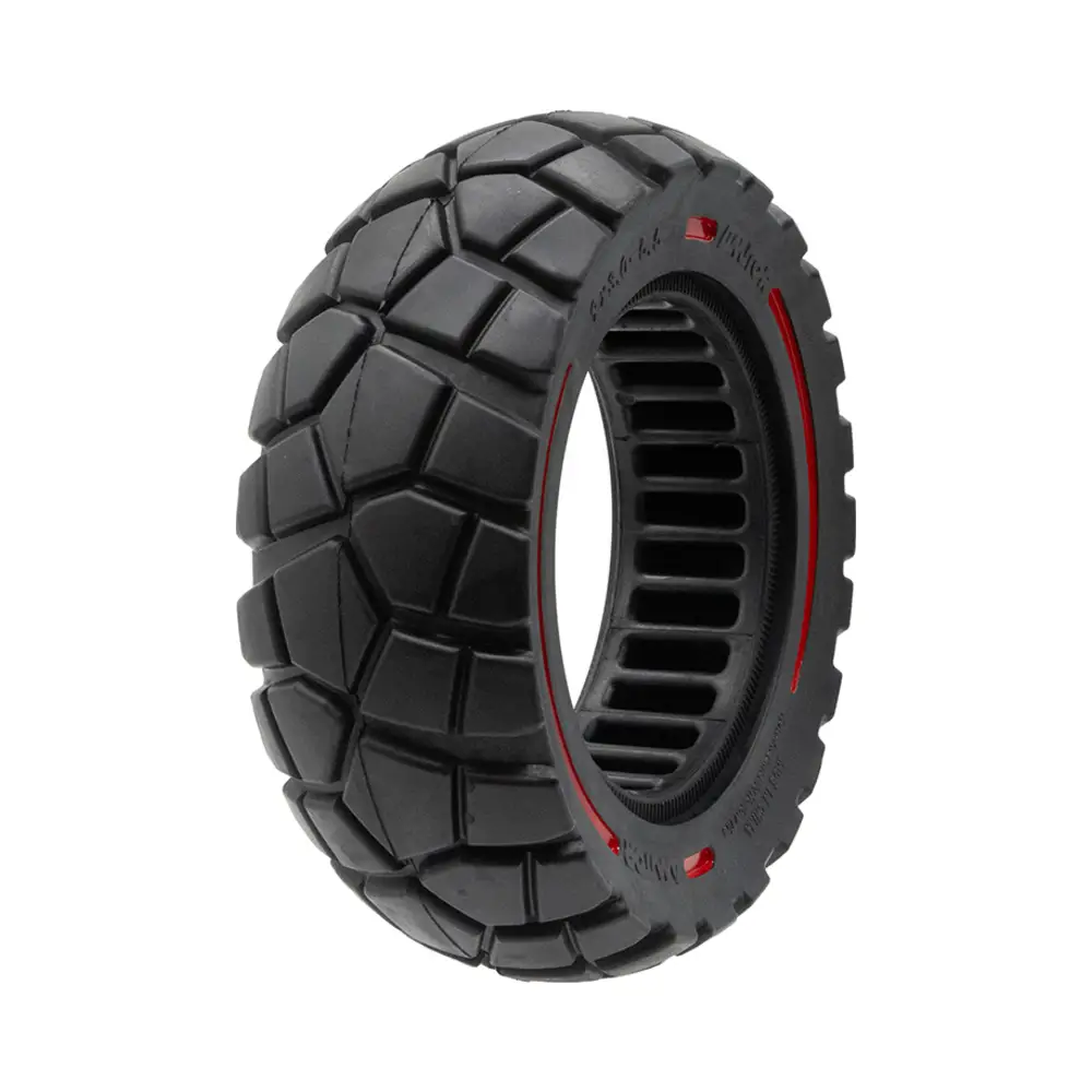 Rueda Maciza Amitor 9x3-5.5 Línea Roja/Negra para Patinete Eléctrico - referencia principal