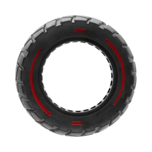 Rueda Maciza Amitor 9x3-5.5 Línea Roja/Negra para Patinete Eléctrico - vista general