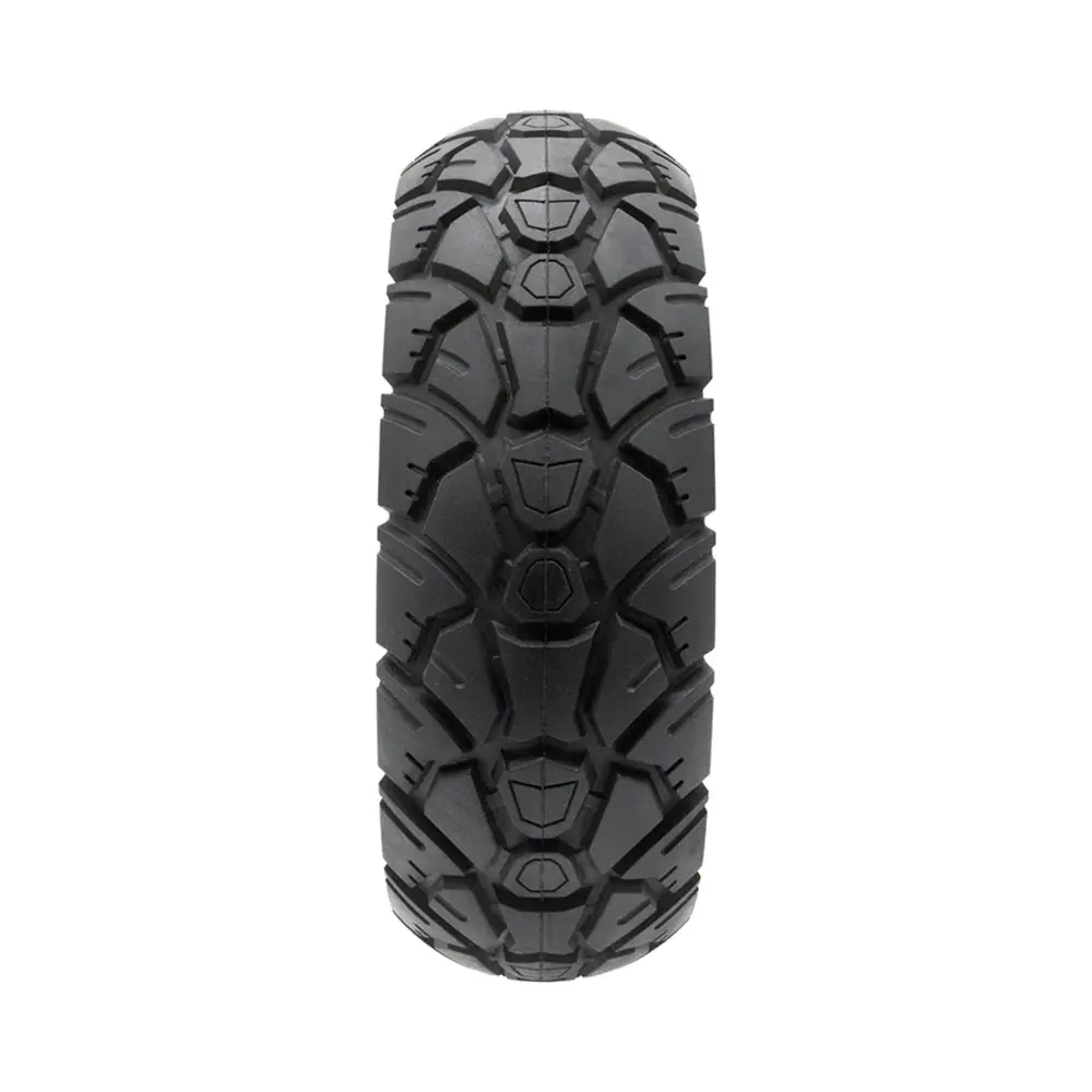 Rueda Maciza Amitor Roja 10x3.0/255x80 80/65-6 para Patinete Eléctrico - banda de rodadura
