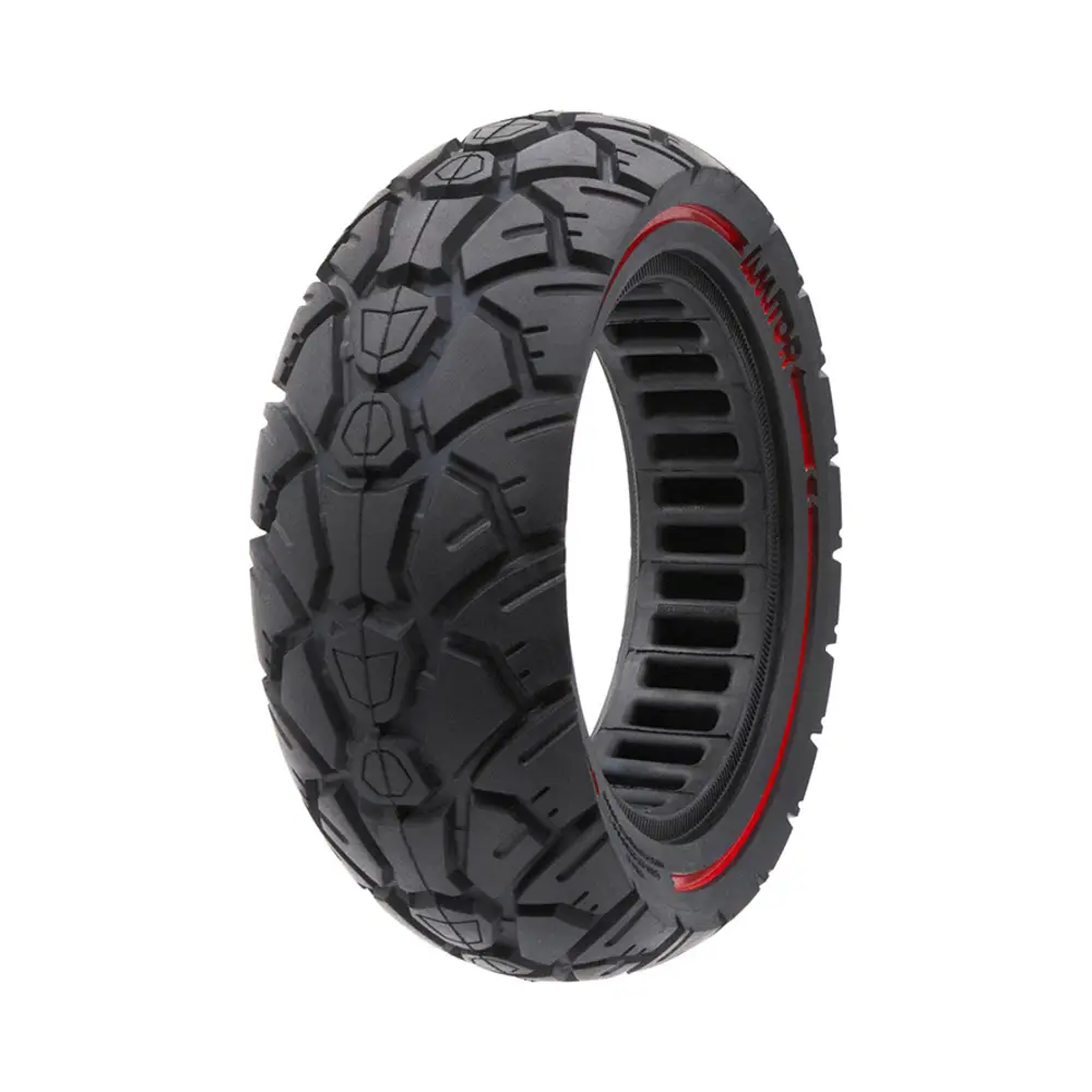 Rueda Maciza Amitor Roja 10x3.0/255x80 80/65-6 para Patinete Eléctrico - referencia principal