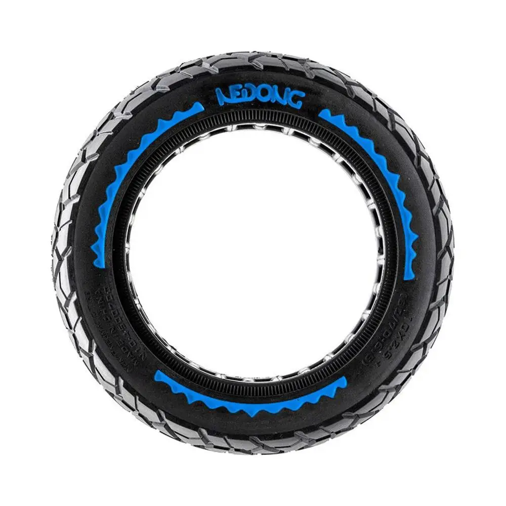 Rueda Maciza Nedong Offroad Ultraligera 10x2.5-6.5 B44 Azul para Patinete Eléctrico - vista general