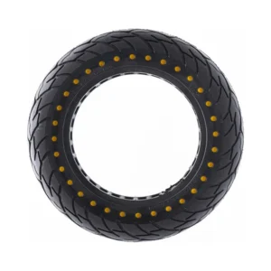 Rueda Maciza Nedong Ultraligera 10x2.5-6.1 B34 Puntos Amarillos para Patinete Eléctrico - vista general