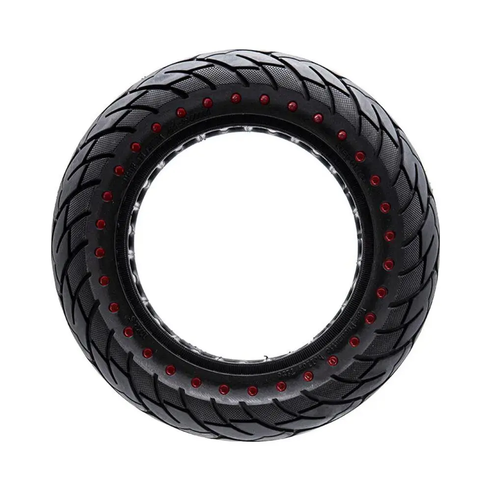 Rueda Maciza Nedong Ultraligera 10x2.5-6.1 B34 Puntos Rojos para Patinete Eléctrico - vista general