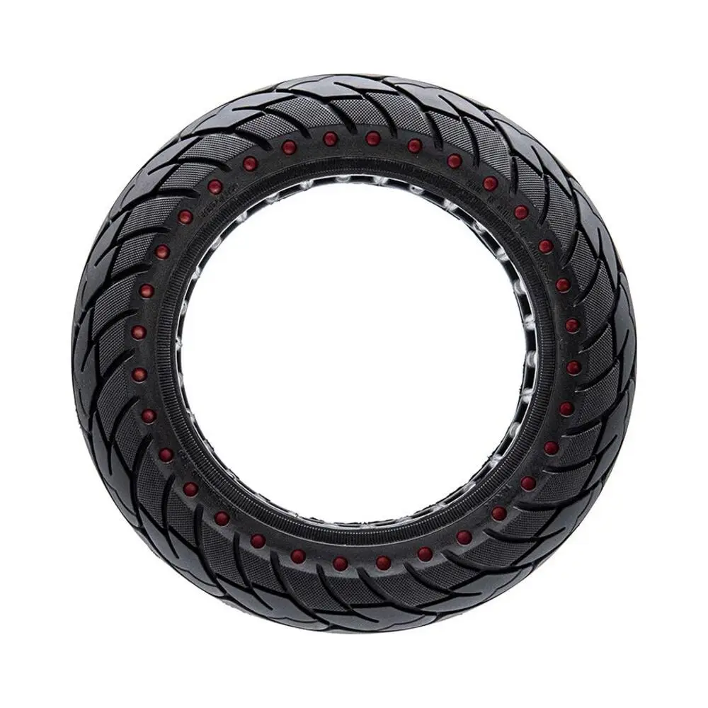 Rueda Maciza Nedong Ultraligera 10x2.5-6.1 B44 Puntos Rojos para Patinete Eléctrico - vista general
