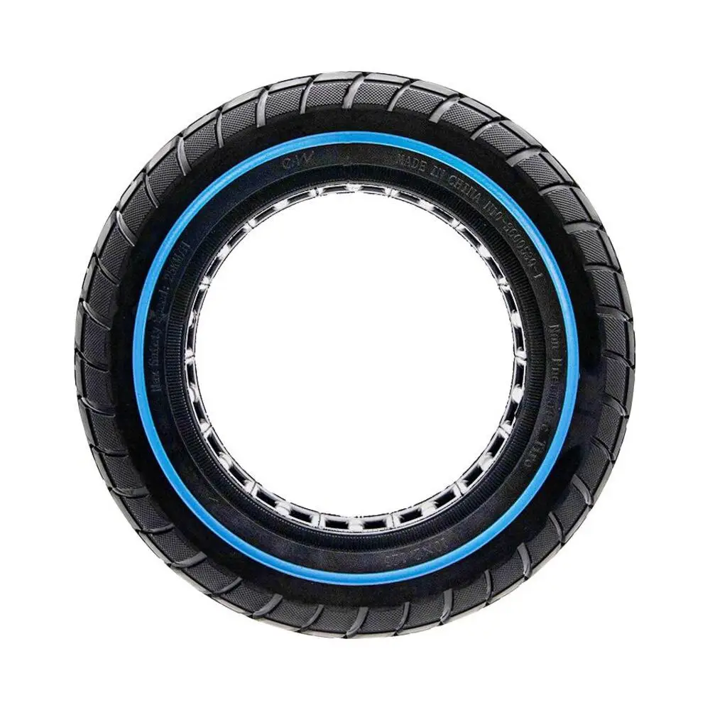 Rueda Maciza Offroad Ultraligera 10x2.125-6.1 B34 Línea Azul para Patinete - vista general