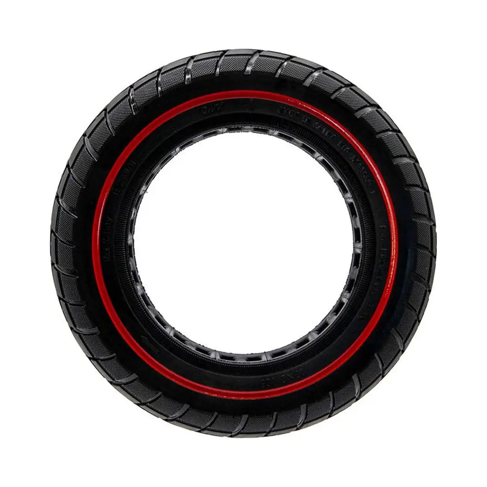 Rueda Maciza Offroad Ultraligera 10x2.125-6.1 B34 Línea Roja para Patinete Eléctrico - vista general