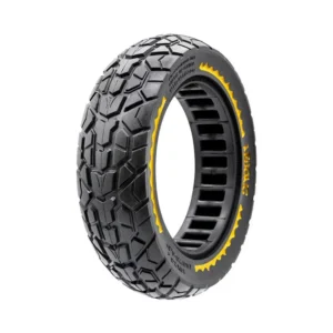 Rueda Maciza Offroad Ultraligera 10x2.5 B44 Amarilla para Patinete Nedong - referencia principal