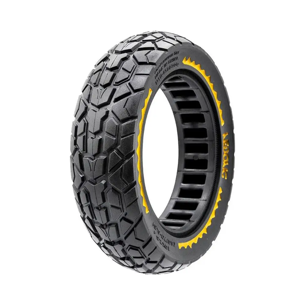 Rueda Maciza Offroad Ultraligera 10x2.5 B44 Amarilla para Patinete Nedong - referencia principal