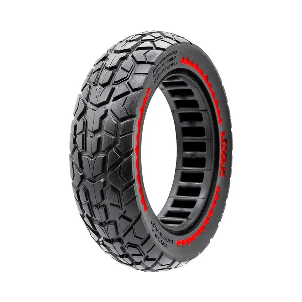 Rueda Maciza Offroad Ultraligera 10x2.5 B44 Roja para Patinete Nedong - referencia principal