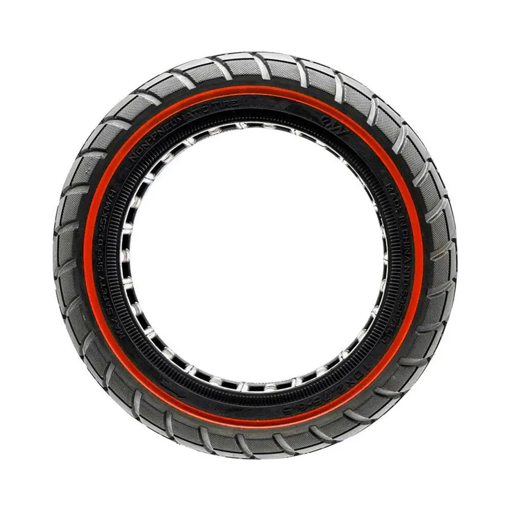 Rueda Maciza Offroad Ultraligera 10x2.75-6.5 B55 Línea Roja para Patinete Eléctrico - vista general