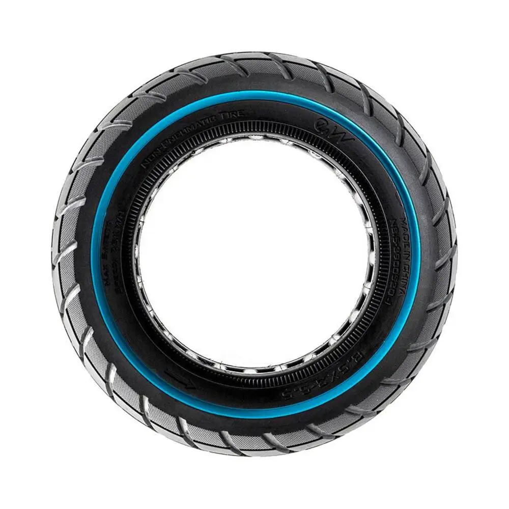 Rueda Maciza Offroad Ultraligera 8.5x3.5-5 B40 Línea Azul para Patinete - vista general